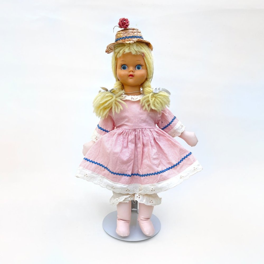 RARE HTF 50s Nosy Rosy the Rubberneck Doll ~ 14" Jean Hackett Georgene Doll